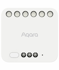 Aqara T2 mini 2 áramkörös relémodul, fogyasztásméréssel, motoros