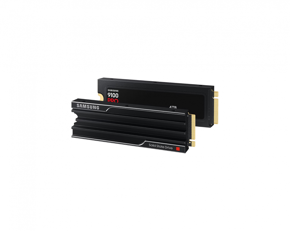 Samsung 9100 PRO Heat-Sink, PCIe 5.0, NVMe 2.0, 4TB