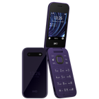 HMD 2660 FLIP 4G DS lila kártyafüggetlen mobiltelefon
