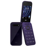 HMD 2660 FLIP 4G DS lila kártyafüggetlen mobiltelefon