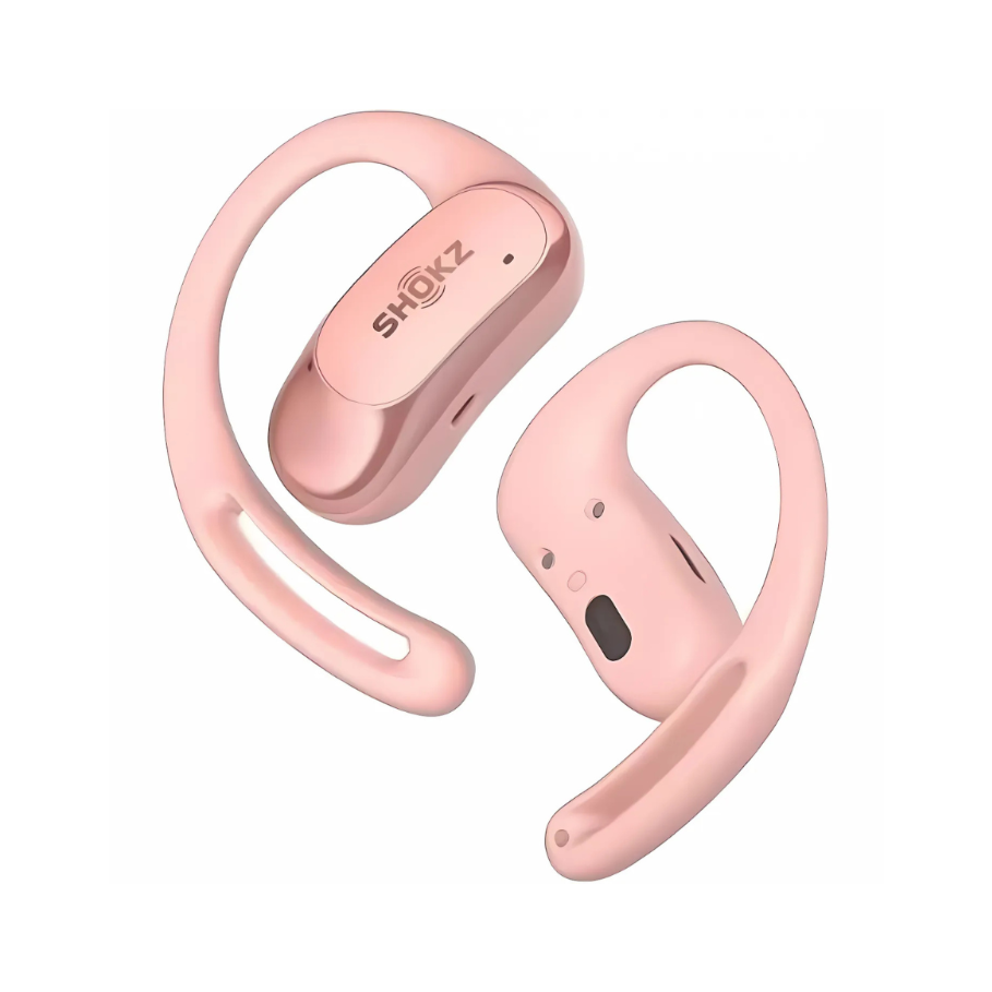 Shokz OpenFit Air Bluetooth headset, pink