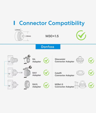 Meross okos radiátor termosztát