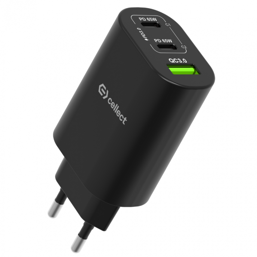 Cellect 65W hálózati gyorstöltő adapter
