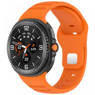 Cellect Samsung Galaxy Watch 8/Classic bordázott szilikon óraszíj, 22mm