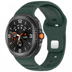 Cellect Samsung Galaxy Watch 8/Classic bordázott szilikon óraszíj, 22mm