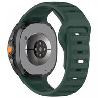Cellect Samsung Galaxy Watch 8/Classic bordázott szilikon óraszíj, 22mm