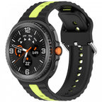 Samsung Galaxy Watch 8/Classic óraszíj sárga csíkokkal
