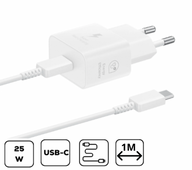 Samsung hálózati adapter kábellel, 25W