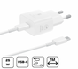 Samsung hálózati adapter kábellel, 25W