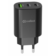 Cellect 45W fekete hálózati gyorstöltő adapter