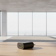 Cellect 100W hálózati gyorstöltő adapter, Fekete