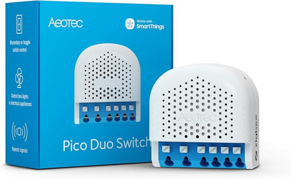 Aeotec Pico DUO relémodul Zigbee 3.0 AEOZZGA003