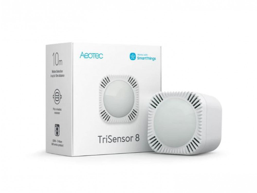 Aeotec TriSensor 8 hőmérséklet, mozgás és fény érzékelő ZWA045C
