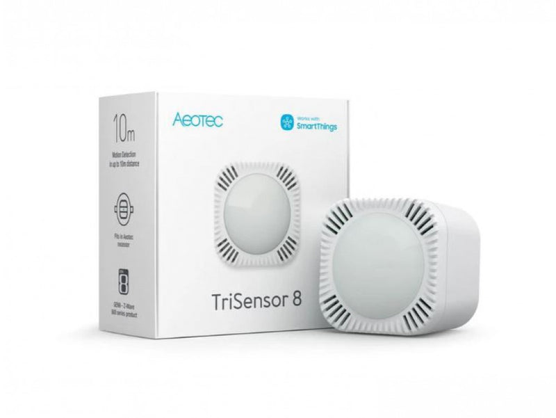 Aeotec TriSensor 8 hőmérséklet, mozgás és fény érzékelő ZWA045C
