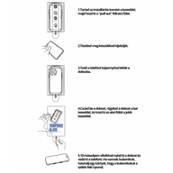 Cellect iPhone Air applikátor 2 üvegfóliával