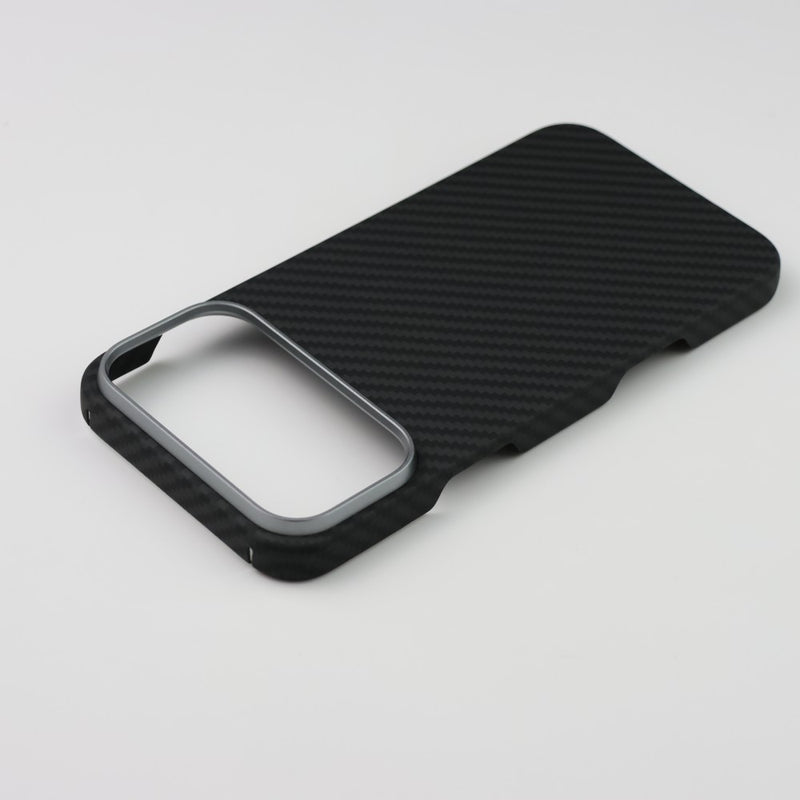 Cellect iPhone 17 Pro mágneses aramid karbon tok