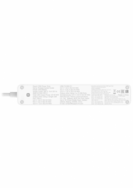 XIAOMI 20W Power Strip (2C1A) kapcsolós fehér elosztó BHR07UKEU