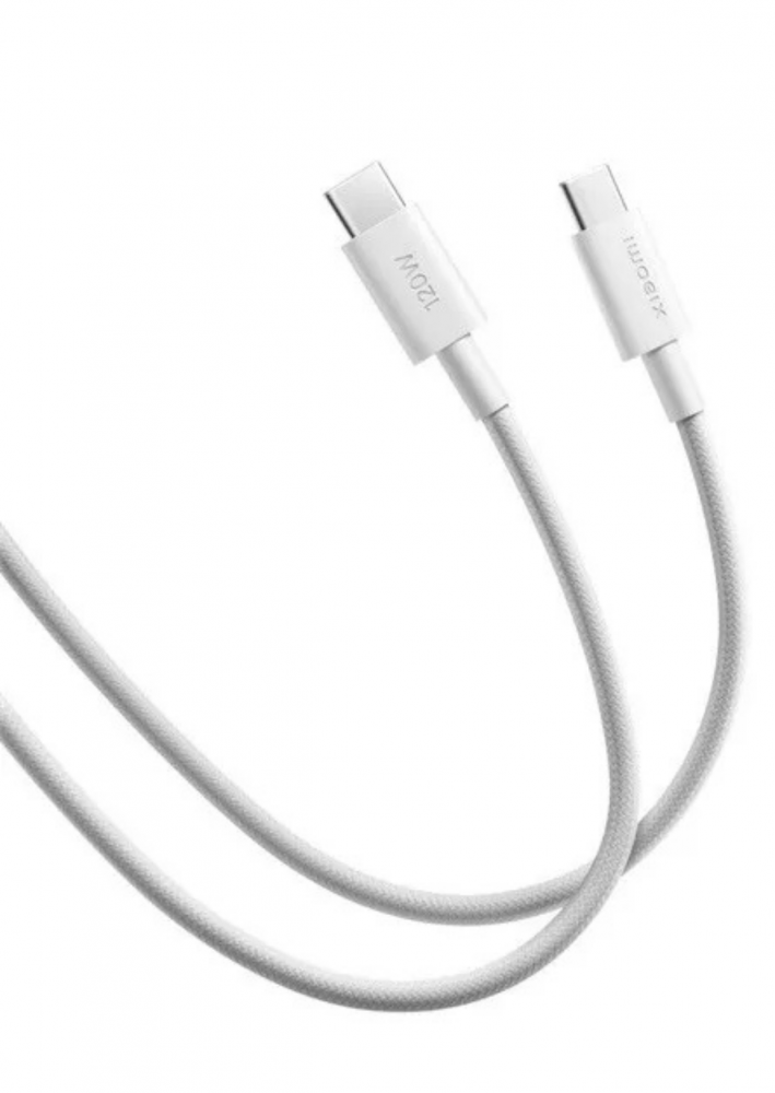 Xiaomi 6A fonott USB-C USB-C kábel 1m BHR087KGL