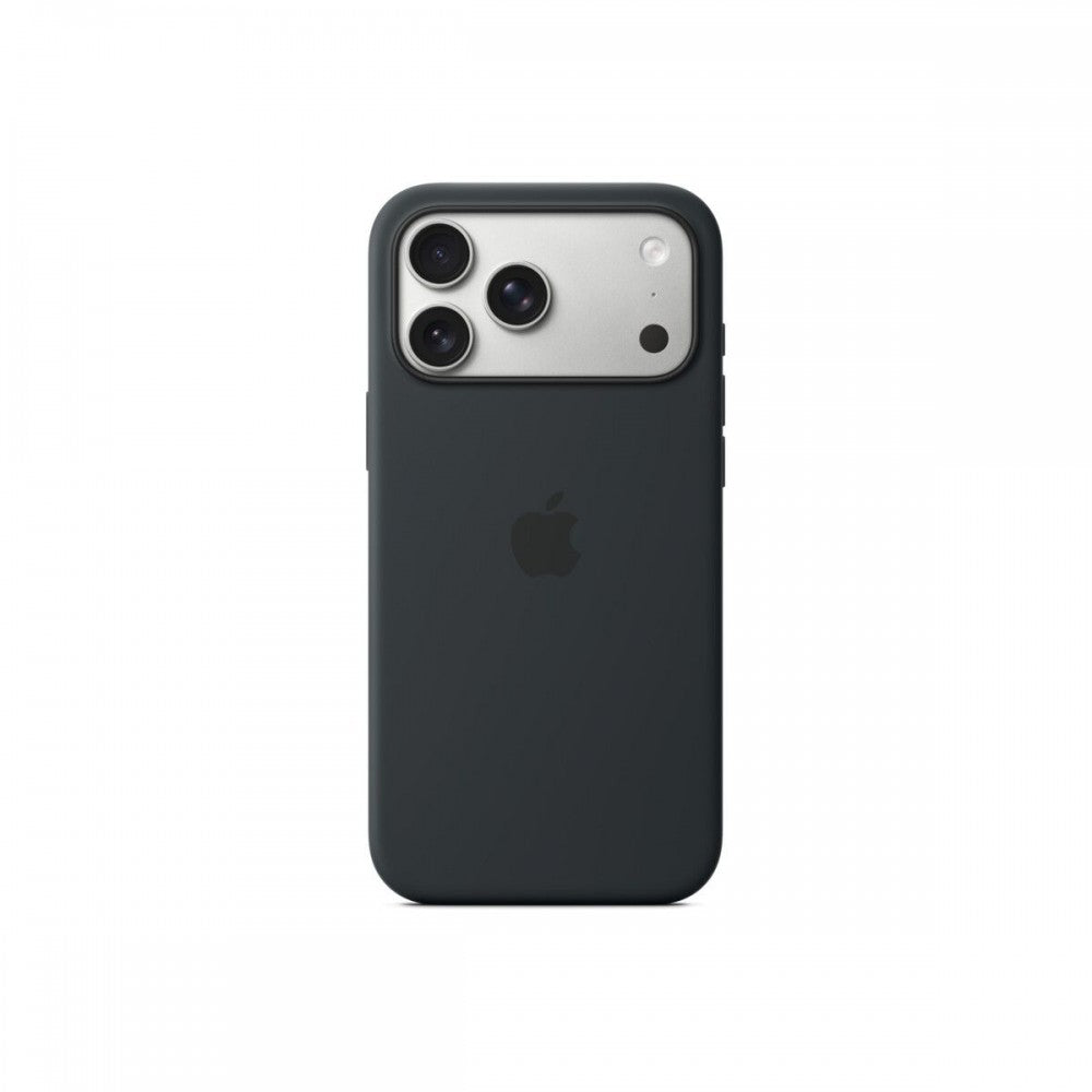 Apple iPhone 17 Pro Max MagSafe-rögzítésű fekete  szilikontok