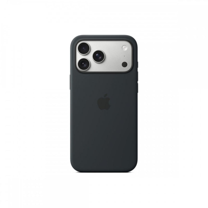 Apple iPhone 17 Pro Max MagSafe-rögzítésű fekete  szilikontok