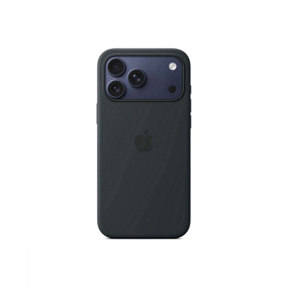 Apple iPhone 17 Pro Max MagSafe-rögzítésű fekete  szilikontok