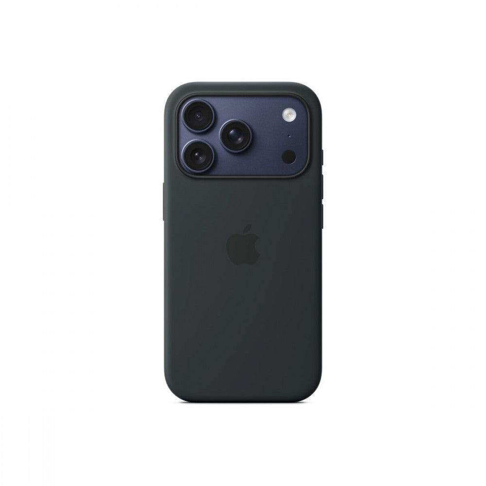 Apple iPhone 17 Pro MagSafe-rögzítésű fekete  szilikontok