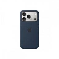 Apple iPhone 17 Pro MagSafe-rögzítésű éjfekete szilikontok