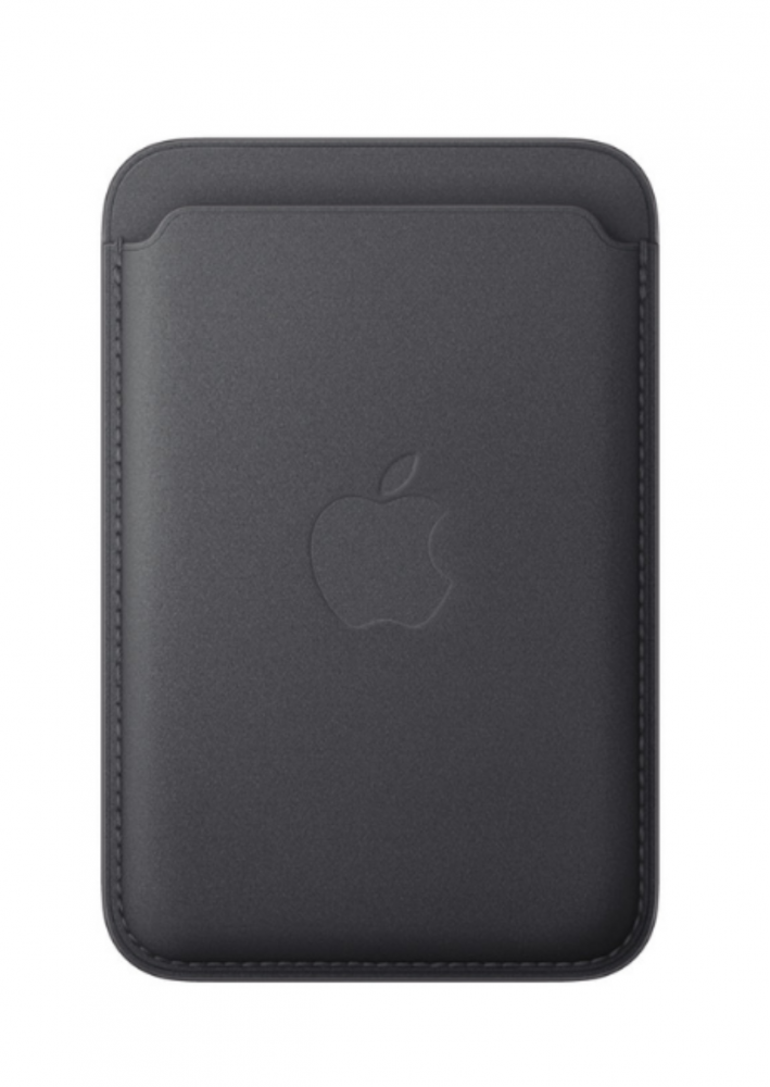 Apple iPhone FineWoven fekete szövettárca