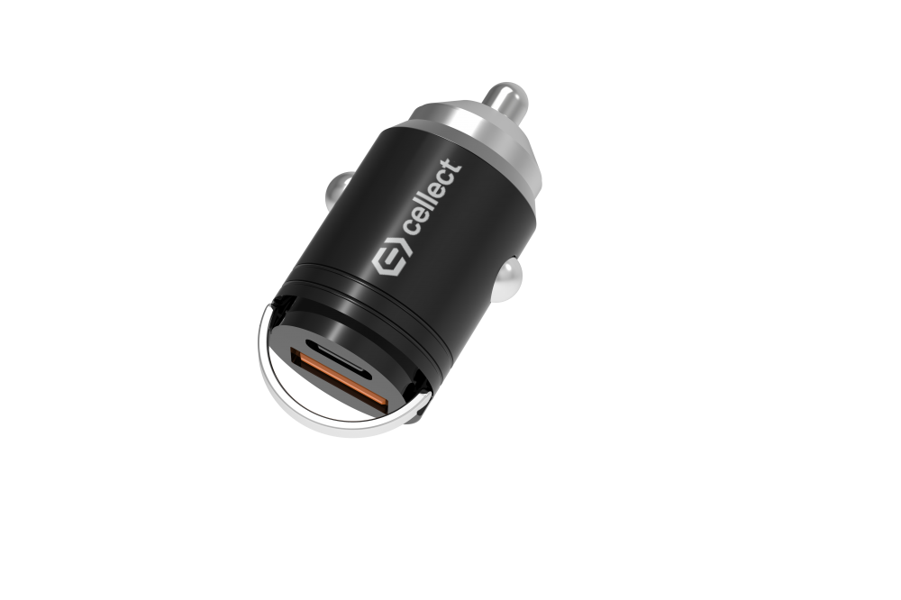 Cellect Mini autós töltő adapter gyorstöltő funkcióval 30W