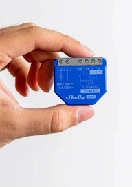 Shelly 1 Gen4 egy áramkörös Wi-Fi + Bluetooth okosrelé
