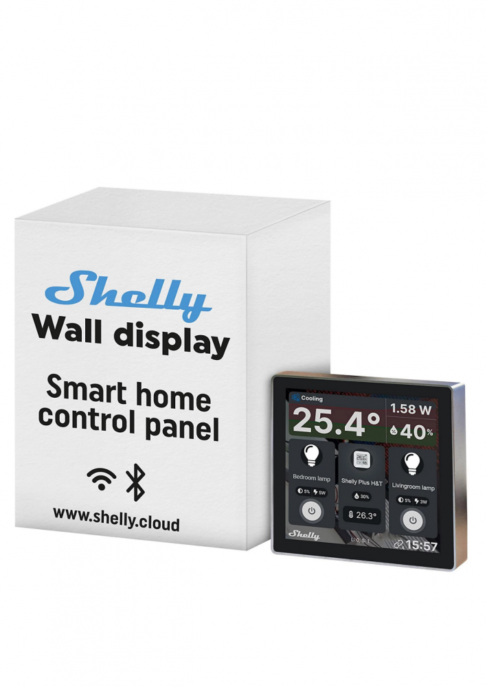 Shelly Wall Display WiFi