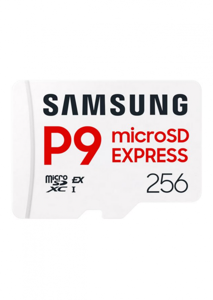 Samsung P9 Express 256GB 800MB/s, C10 V30, U3 90MB/s