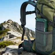 Cellect 10000 mAh solar power bank wireless töltéssel, Terepzöld