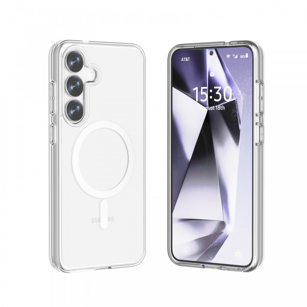 Cellect Samsung S26 Plus TPU+PC mágneses szilikon tok