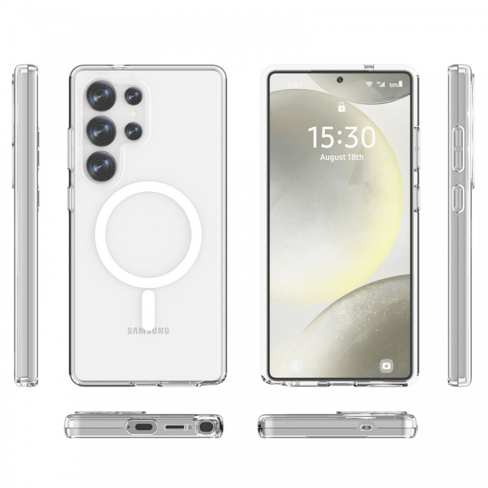 Cellect Samsung Galaxy S26 Ultra TPU+PC mágneses szilikon tok