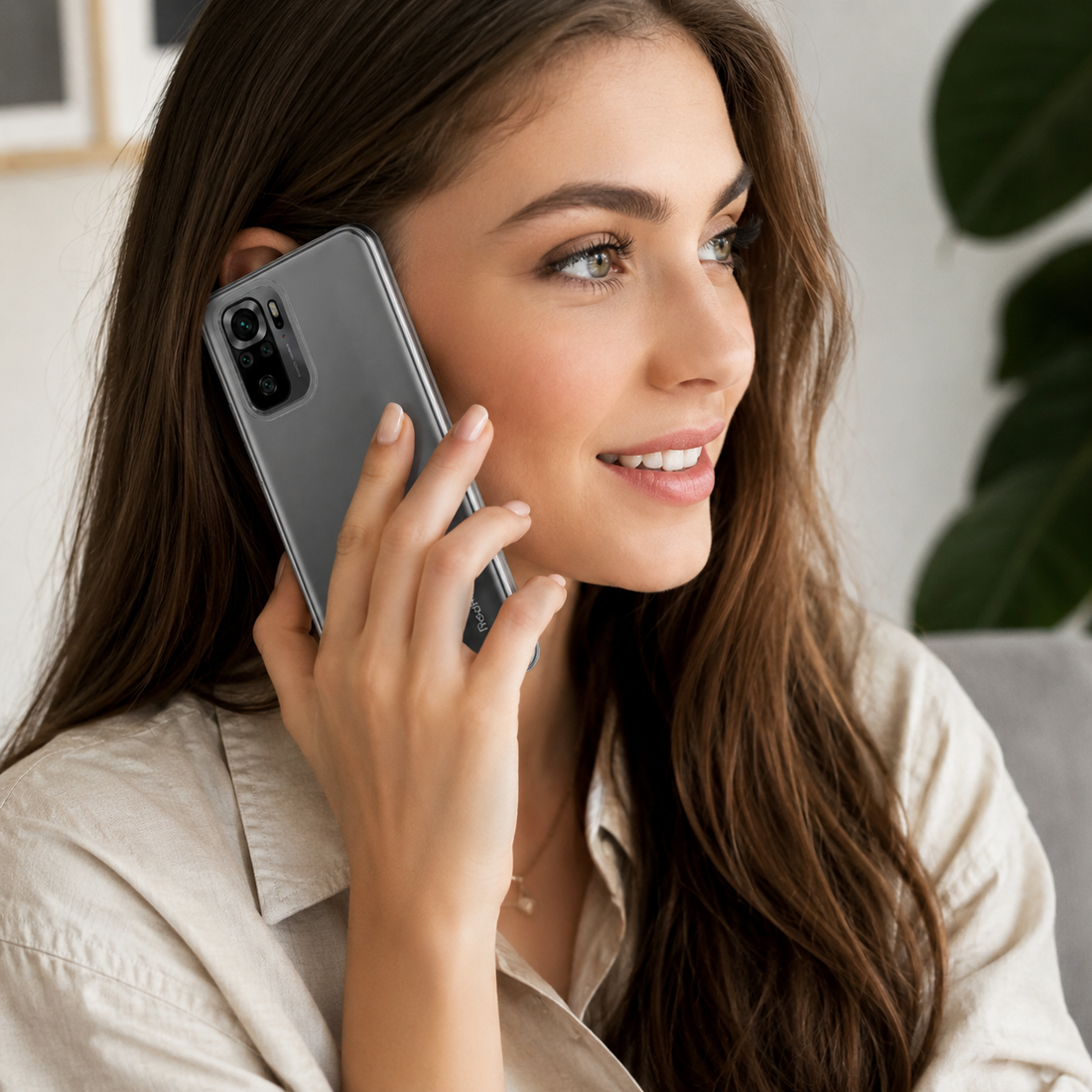 Cellect Xiaomi Redmi Note 10S vékony átlátszó szilikon hátlap
