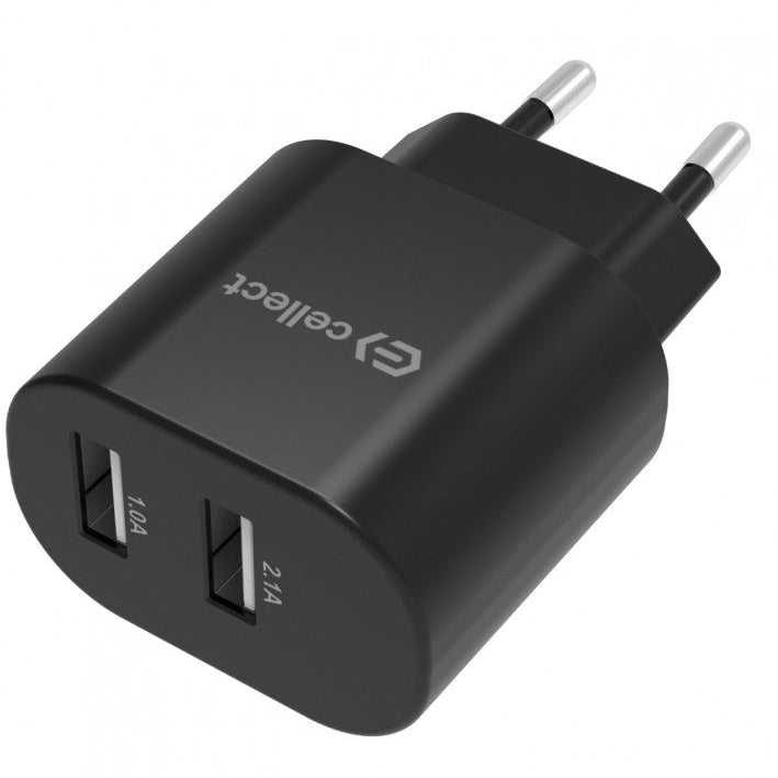 Cellect 10W hálózati adapter, Fekete