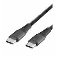 Cellect USB-C és USB-C adat és töltőkábel, 50 cm, Fekete