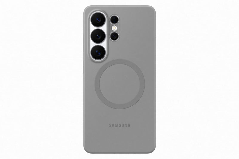 Samsung Galaxy S26 Utlra szürke mágneses szilikon tok