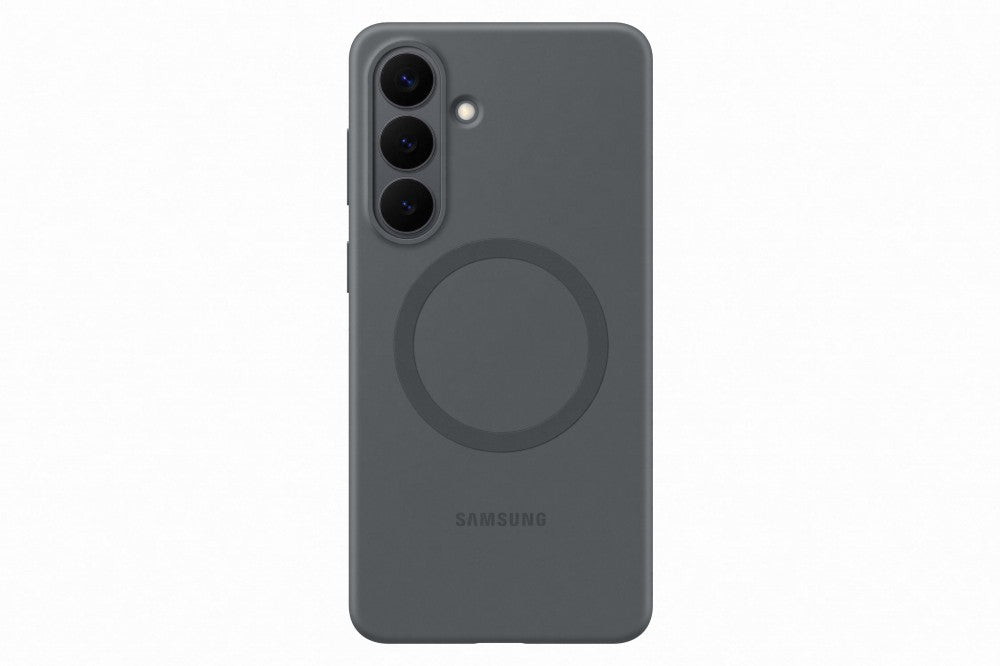 Samsung Galaxy S26 Plus fekete mágneses szilikon tok