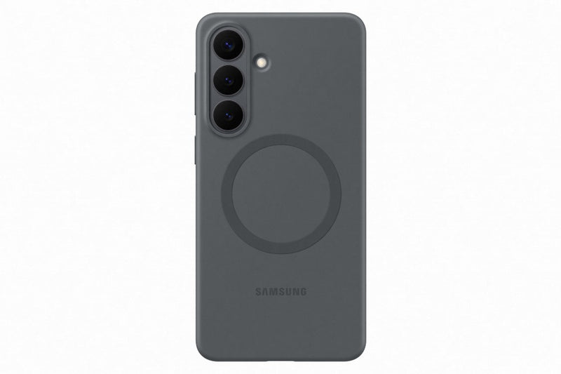 Samsung Galaxy S26 Plus fekete mágneses szilikon tok