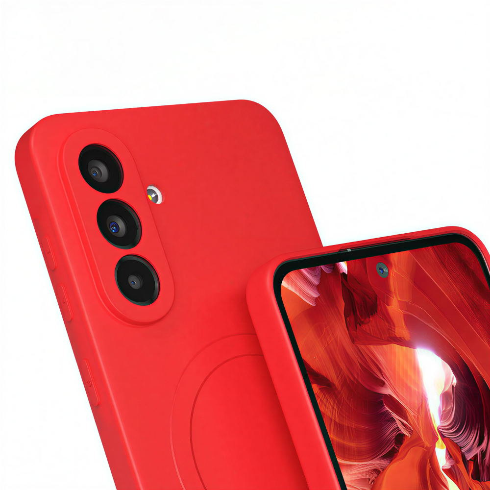 Cellect Samsung Galaxy A57 mágneses szilikon tok