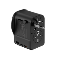 Cellect Utazó adapter 65W, 2 USB-C, 1 USB-A UK/CN/EU standard