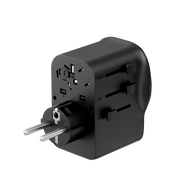 Cellect Utazó adapter 65W, 2 USB-C, 1 USB-A UK/CN/EU standard