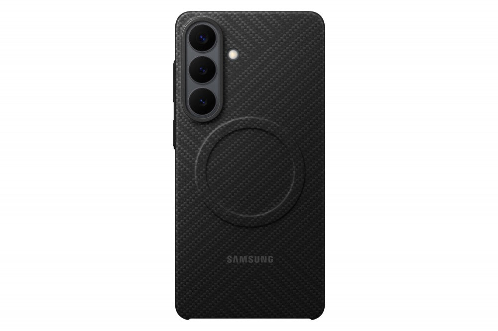 Samsung Galaxy S26 Plus fekete mágneses karbon tok