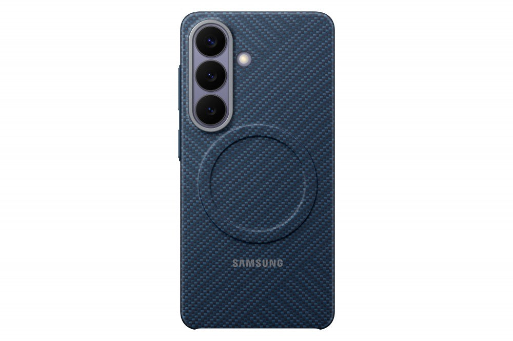 Samsung Galaxy S26 sötét kék mágneses karbon tok