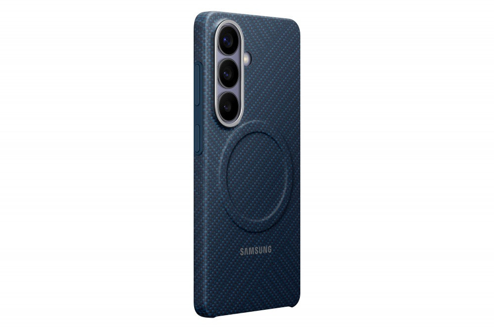 Samsung Galaxy S26 sötét kék mágneses karbon tok
