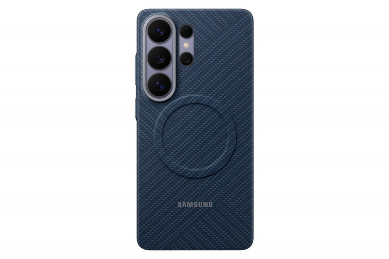 Samsung Galaxy S26 Ultra sötét kék mágneses karbon tok