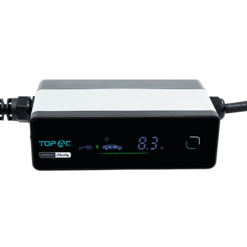 Shelly TopAC Portable EV charger 11kW 3 fázisú töltő, WiFi, BT