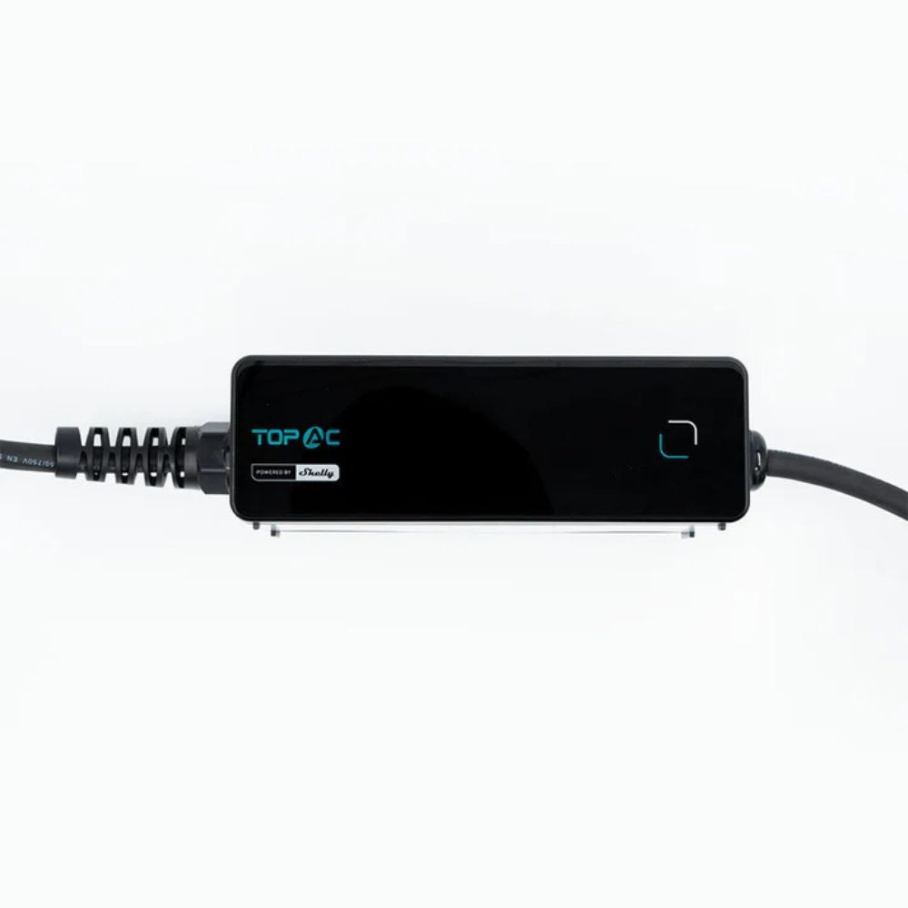 Shelly TopAC Portable EV charger 11kW 3 fázisú töltő, WiFi, BT